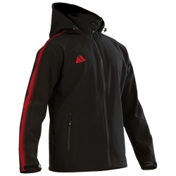 Inter Rain Jacket Black/Red